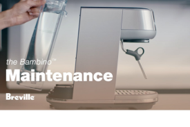 breville bambino Convenient Cleaning and Maintenance