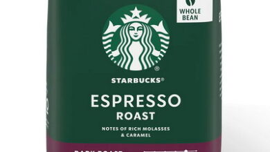 starbucks espresso beans caffeine