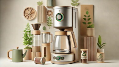 Sustainable coffee maker designs in 2025