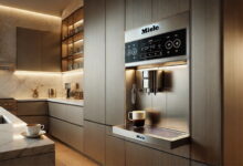 miele coffee machine built in