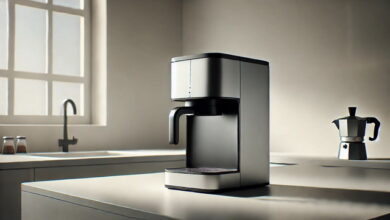 Minimalist coffee maker designs 2025